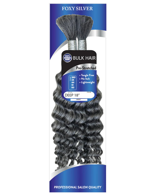 Deep wave (100% Human hair BULK)