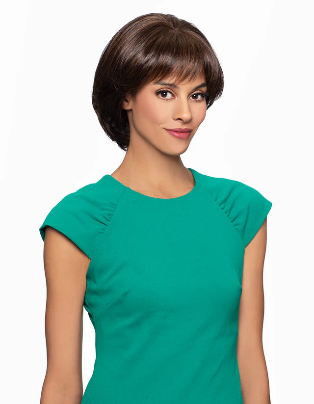 Foxy Silver Olivia Synthetic Lace Top Wig