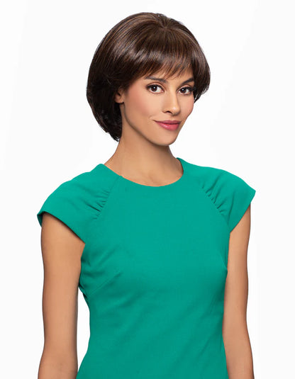 Foxy Silver Olivia Synthetic Lace Top Wig
